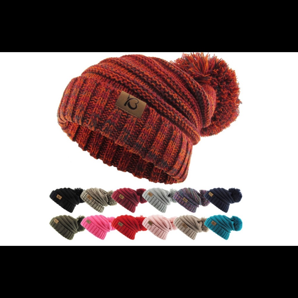 NWT PomPom Beanie